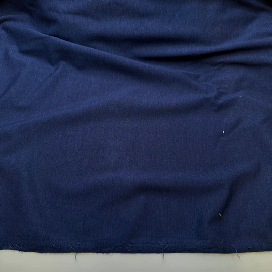 Winter Blues - Jersey Bamboo/Cotton Knit - Dark Blue - 3M Bundle - True Deadstock fabric Fabric by private - Sustainable Textile | FABCYCLE