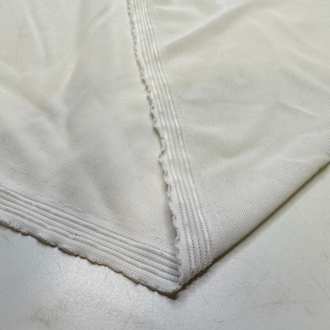 Winter Memories - Mesh Poly/Spandex Knit - White - 2.25M Bundle - True Deadstock fabric Fabric by private - Sustainable Textile | FABCYCLE