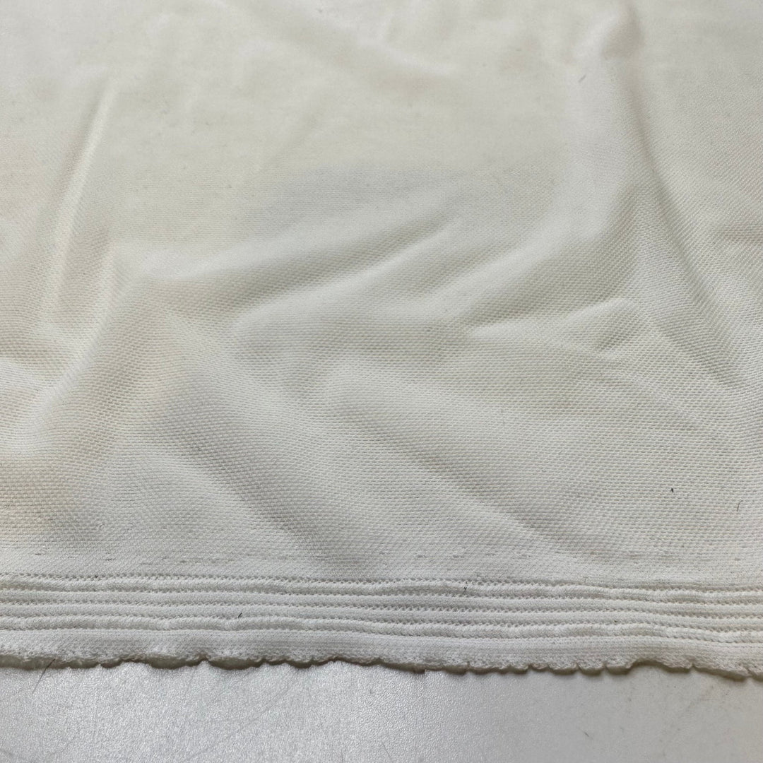 Winter Memories - Mesh Poly/Spandex Knit - White - 2.25M Bundle - True Deadstock fabric Fabric by private - Sustainable Textile | FABCYCLE