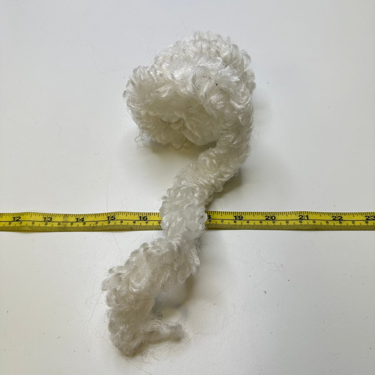 Wired Doll Hair Accessories - White - Individual - True Deadstock supplies Fabric by private - Sustainable Textile | FABCYCLE