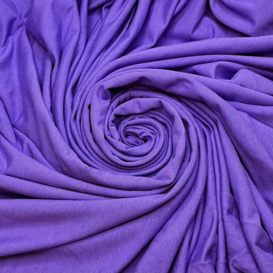 Wisteria - French Terry Bamboo Knit - Light Purple - 2.7M Bundle - True Deadstock fabric Fabric by private - Sustainable Textile | FABCYCLE