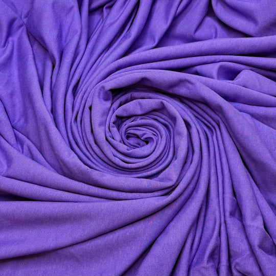 Wisteria - French Terry Bamboo Knit - Light Purple - 2.7M Bundle - True Deadstock fabric Fabric by private - Sustainable Textile | FABCYCLE