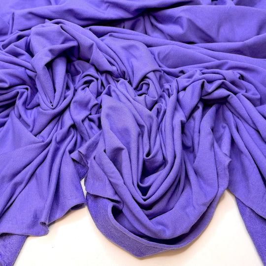 Wisteria - French Terry Bamboo Knit - Light Purple - 2.7M Bundle - True Deadstock fabric Fabric by private - Sustainable Textile | FABCYCLE