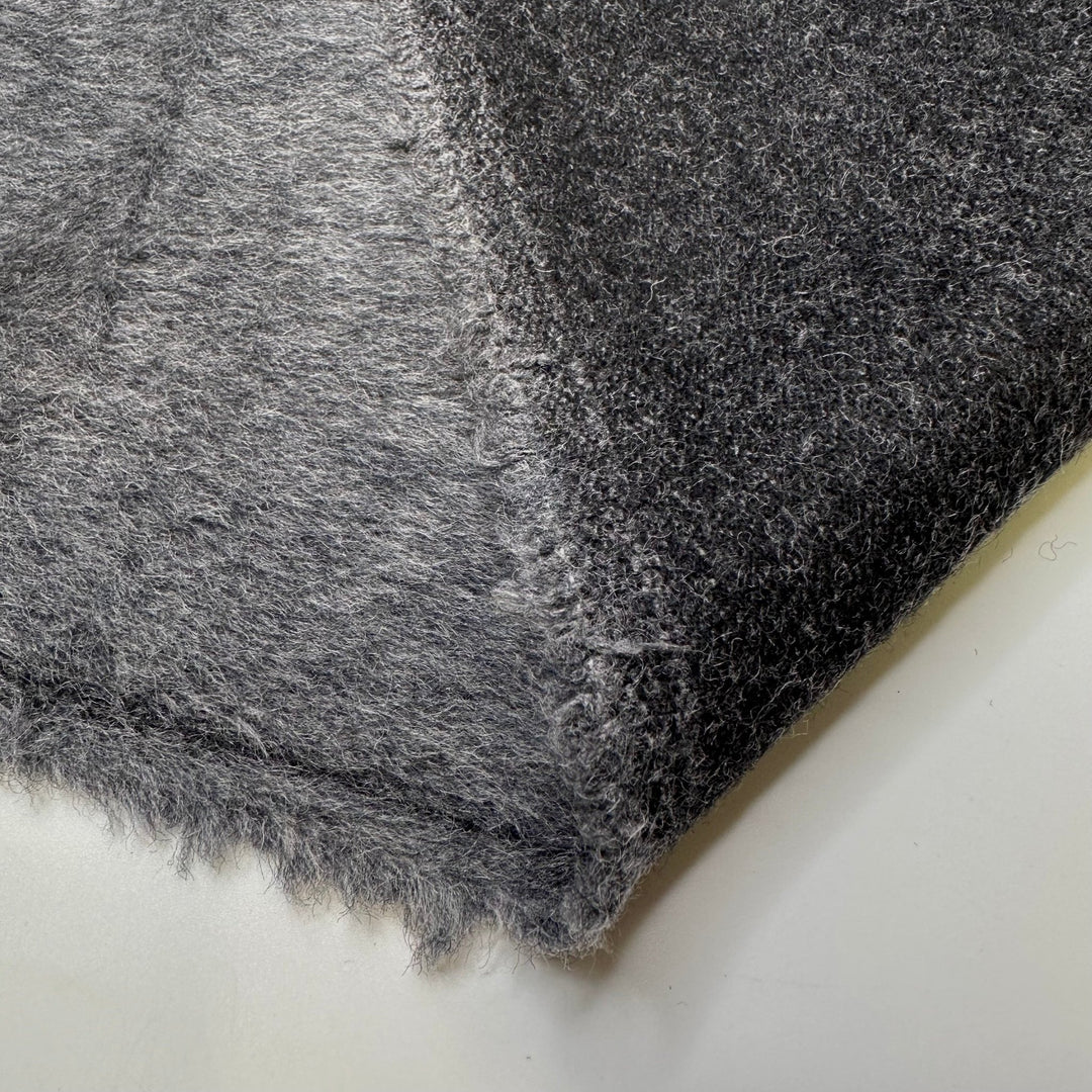 Wolf Tracks - Wool Woven - Grey - 1.1M Bundle - True Deadstock fabric Fabric by private - Sustainable Textile | FABCYCLE