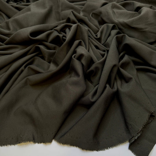 Won An Award - Jersey Bamboo Blend Knit - Dark Green - 1.1M Bundle - True Deadstock fabric Fabric by private - Sustainable Textile | FABCYCLE