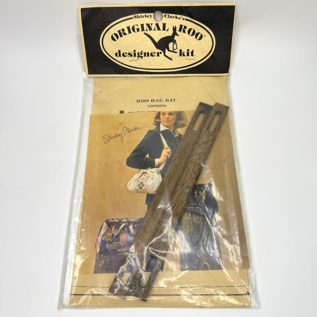 Wooden Bars Bag Making Kit - Brown - Individual - True Deadstock supplies Fabric by private - Sustainable Textile | FABCYCLE