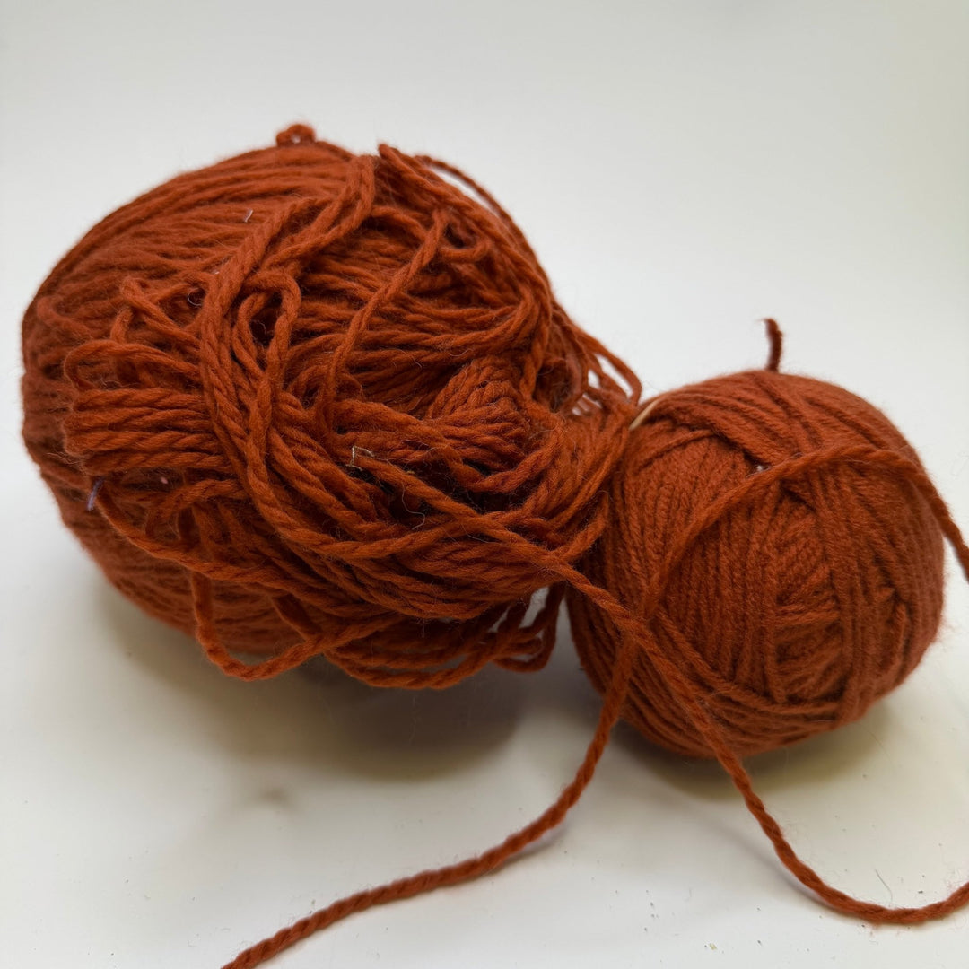 Wool Yarn - Burgundy - 2 Pack - True Deadstock supplies Fabric by private - Sustainable Textile | FABCYCLE