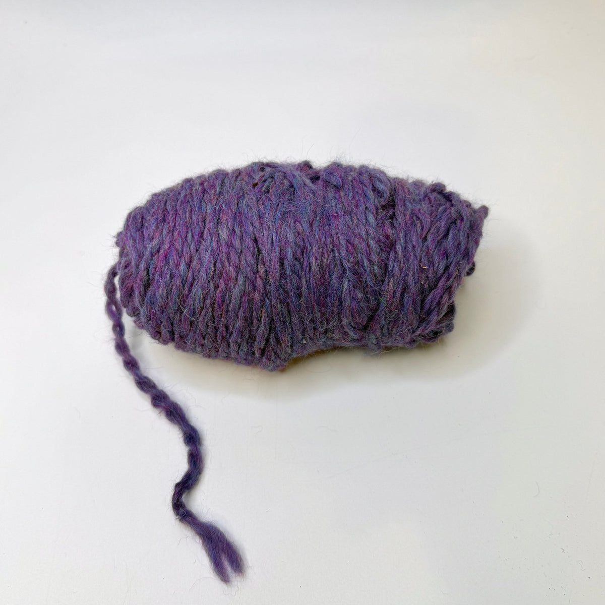 Wool Yarn - Dark Purple/Grey - Individual - True Deadstock supplies Fabric by private - Sustainable Textile | FABCYCLE
