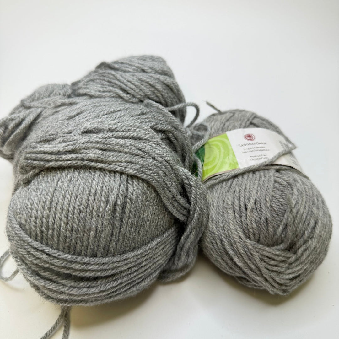Wool Yarn - Grey - 2 Pack - True Deadstock supplies Fabric by private - Sustainable Textile | FABCYCLE
