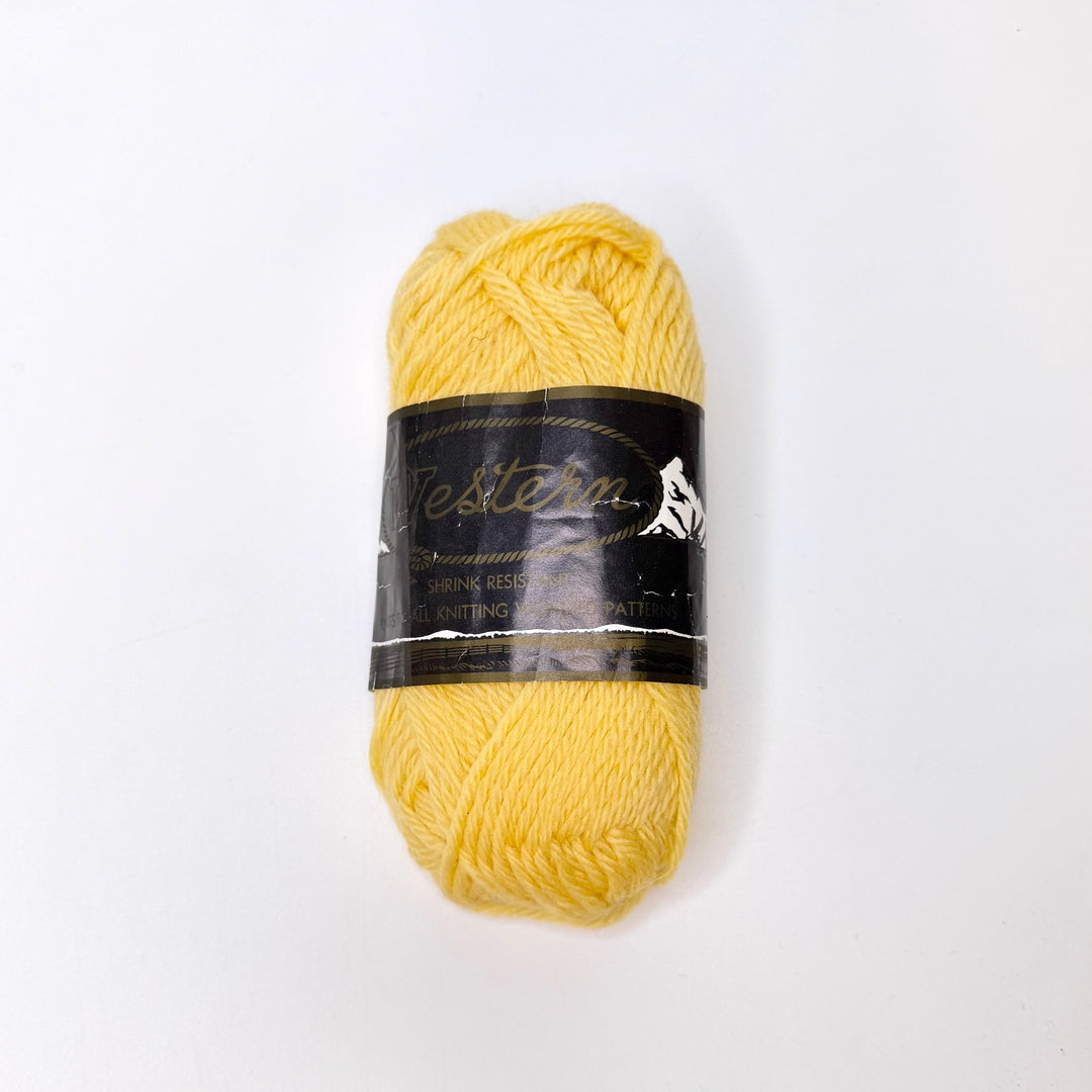Wool Yarn - Yellow - Individual - True Deadstock supplies Fabric by private - Sustainable Textile | FABCYCLE