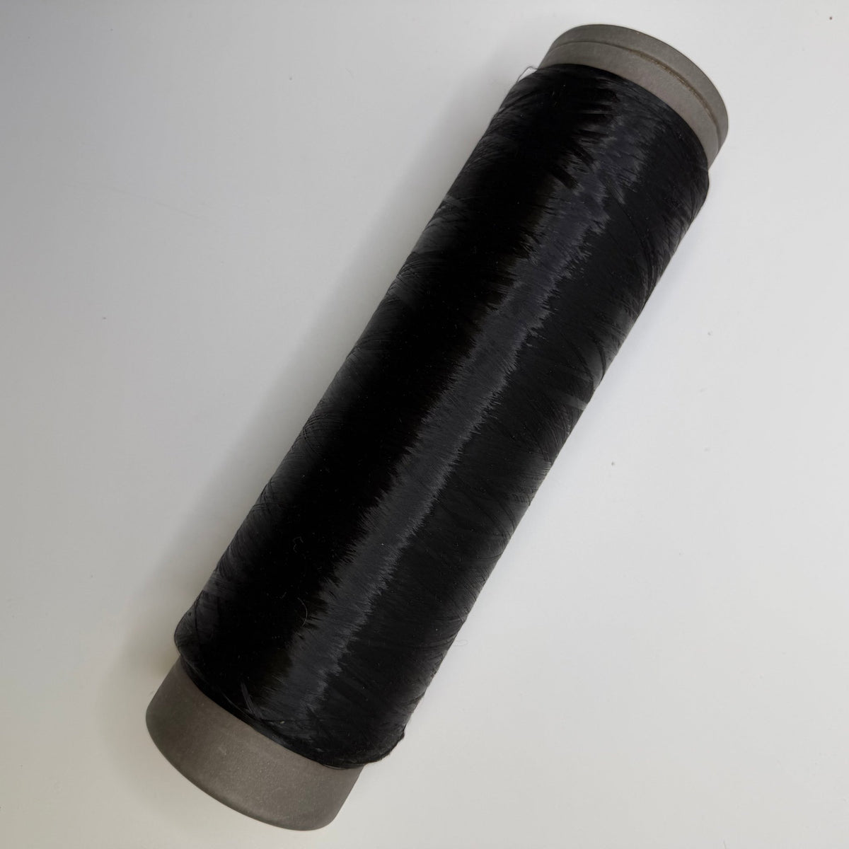 Wooly Nylon Thread - Black - True Deadstock supplies Fabric by private - Sustainable Textile | FABCYCLE