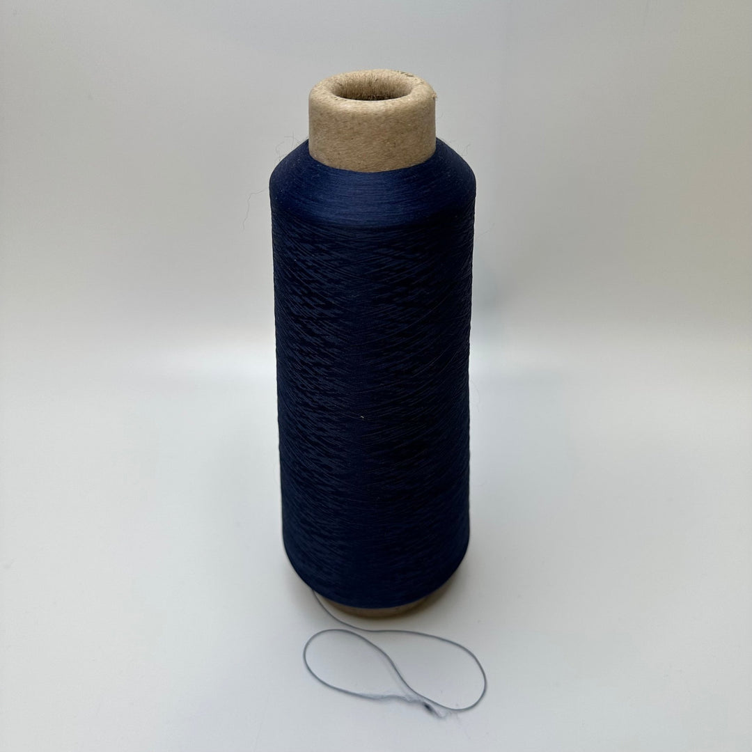 Wooly Nylon Thread - Navy - True Deadstock supplies Fabric by private - Sustainable Textile | FABCYCLE