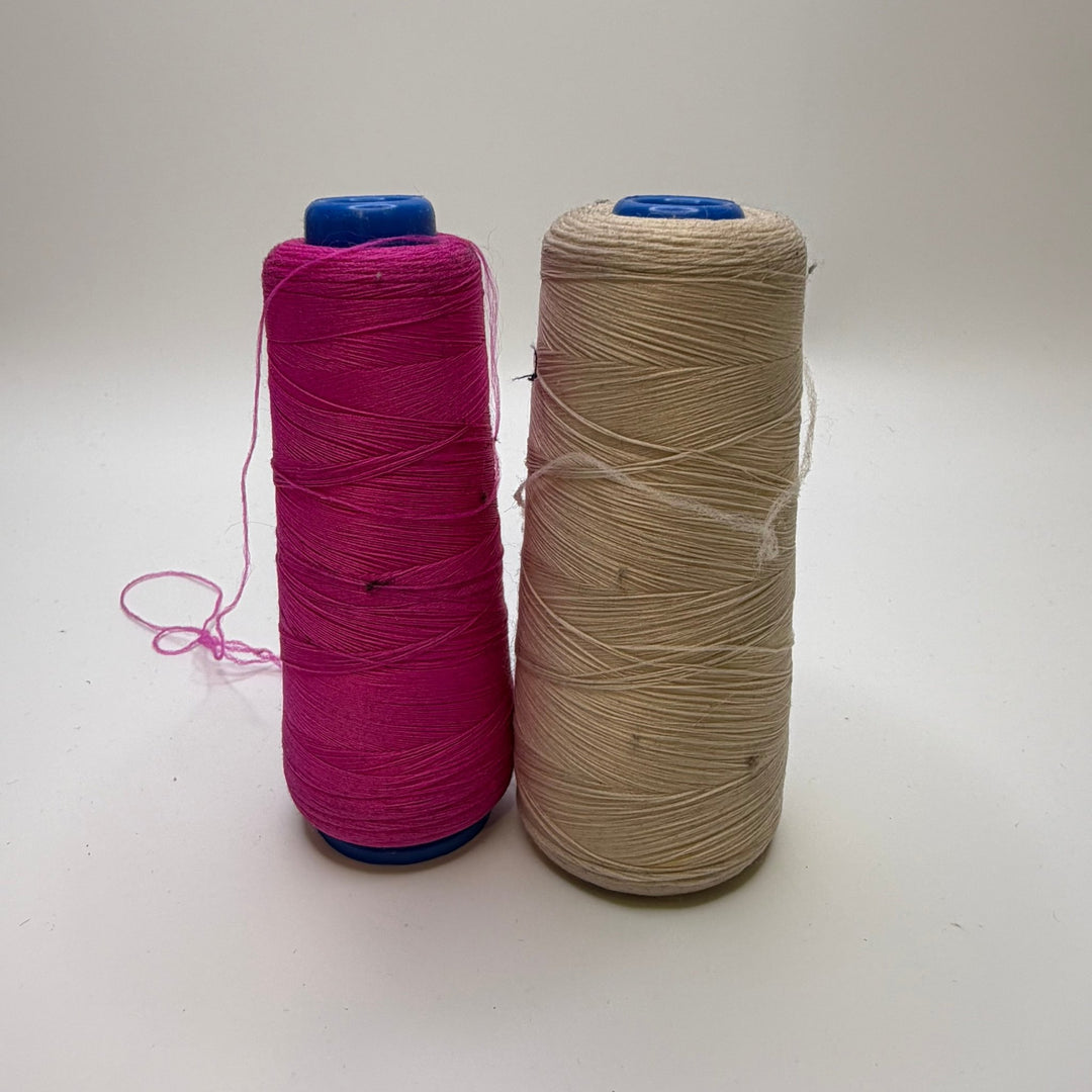Wooly Nylon Thread - Pink Multi - 2 Pack - True Deadstock supplies Fabric by private - Sustainable Textile | FABCYCLE