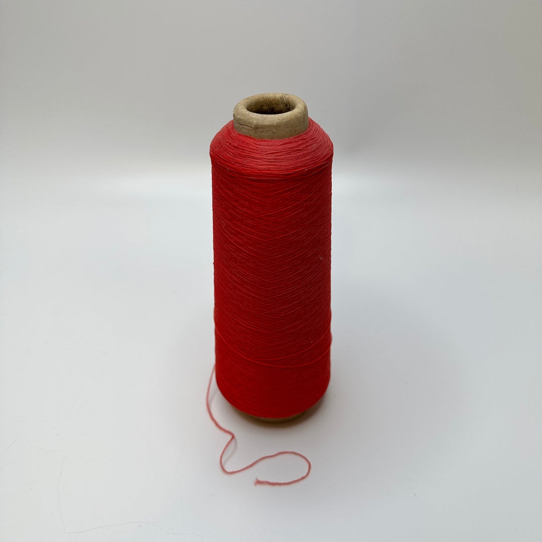 Wooly Nylon Thread - Red - True Deadstock supplies Fabric by private - Sustainable Textile | FABCYCLE