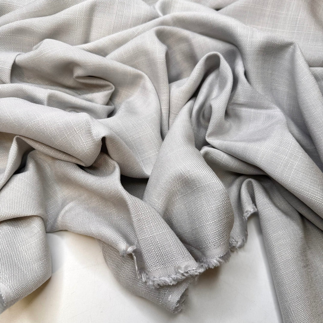 Work Bag - Cotton Woven - Light Grey - 1.5M Bundle - True Deadstock fabric Fabric by private - Sustainable Textile | FABCYCLE