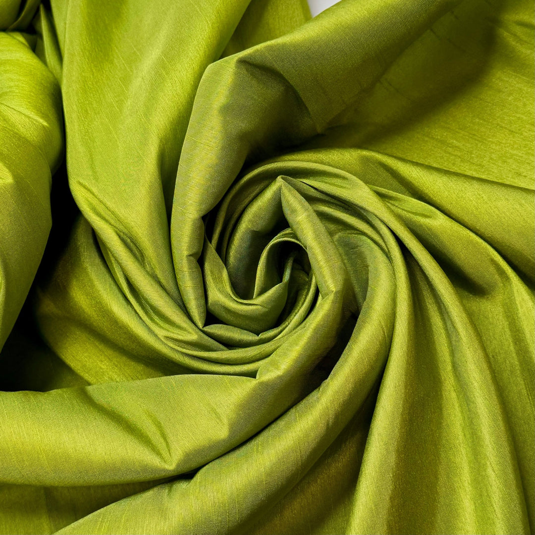 Working In My Garden - Polyester Blend Woven - Light Green - 1.8M Bundle - True Deadstock fabric Fabric by private - Sustainable Textile | FABCYCLE