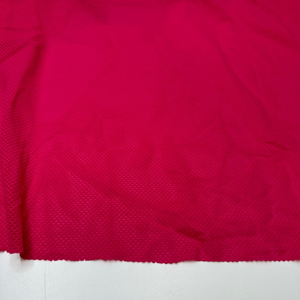 Workout Mania - Sport Mesh Poly/Spandex Knit - Pink - 2.1M Bundle - True Deadstock fabric Fabric by private - Sustainable Textile | FABCYCLE
