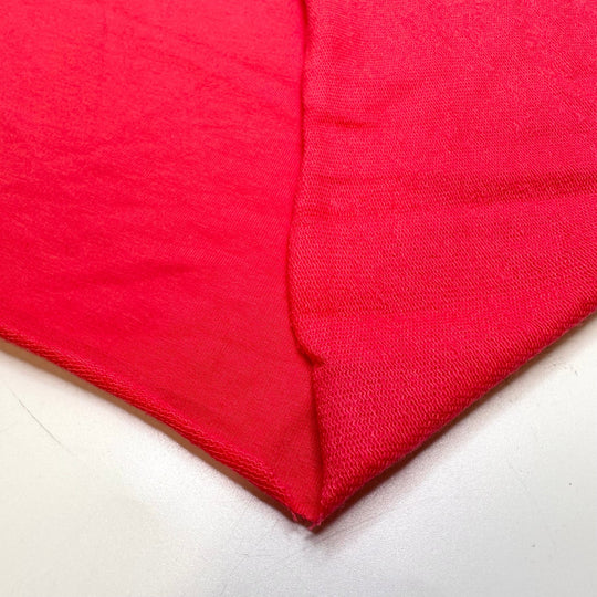 Wow So Bright - French Terry Cotton/Bamboo Knit - Pink - 1.6M Bundle - True Deadstock fabric Fabric by private - Sustainable Textile | FABCYCLE
