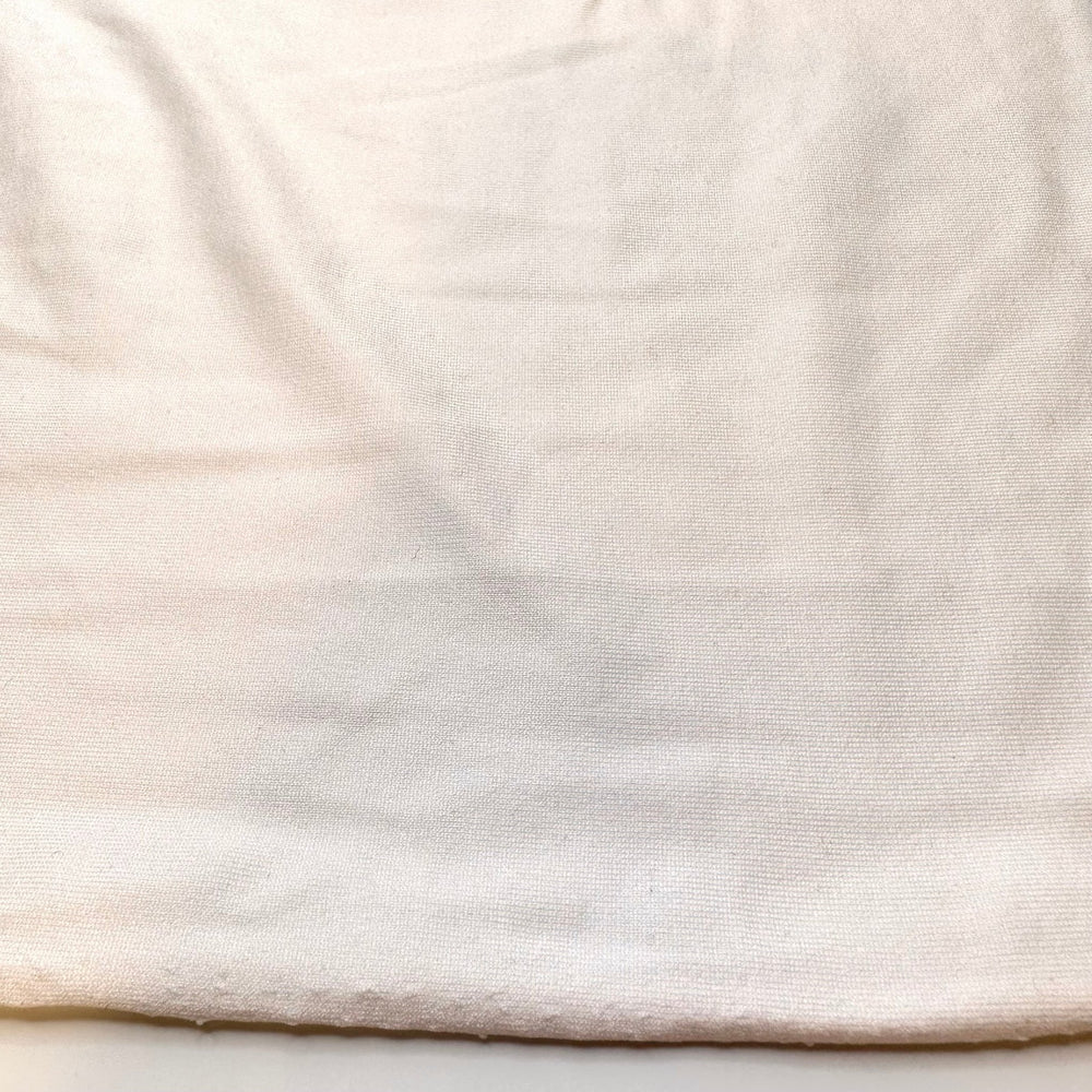 Writing An Essay - Polyester Blend Knit - White - 2.15M Bundle - True Deadstock fabric Fabric by private - Sustainable Textile | FABCYCLE