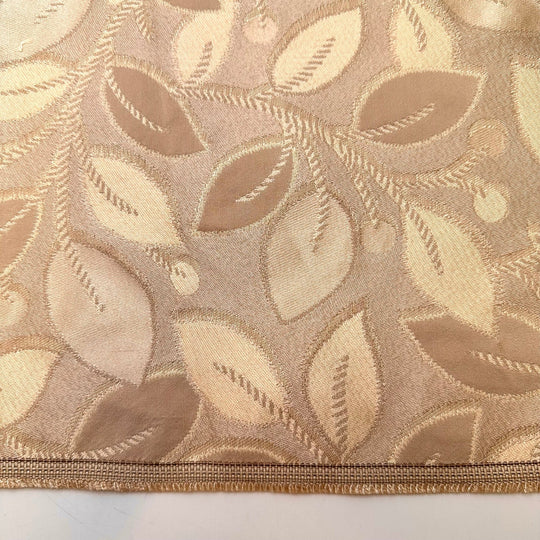 Writing Greeting Cards - Cotton Blend Woven - Light Beige/Cream Floral - 2.3M Bundle - True Deadstock fabric Fabric by private - Sustainable Textile | FABCYCLE