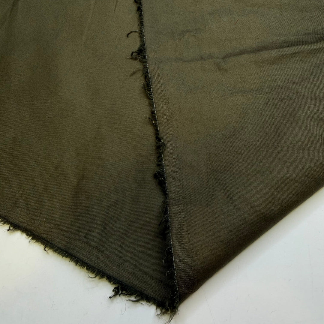 Y2K The Sequel - Twill Weave Cotton Blend Woven - Dark Green - Bundles - True Deadstock fabric Fabric by private - Sustainable Textile | FABCYCLE