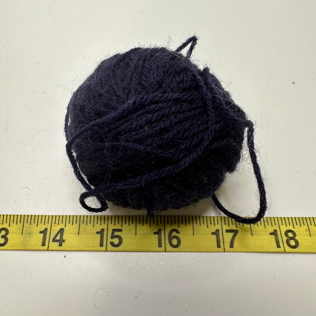 Yarn - Dark Navy - Individual - True Deadstock supplies Fabric by private - Sustainable Textile | FABCYCLE