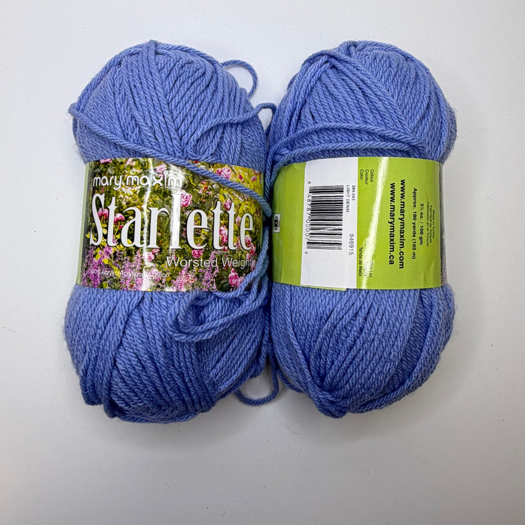 Yarn - Light Blue - 2 Pack - True Deadstock supplies Fabric by private - Sustainable Textile | FABCYCLE