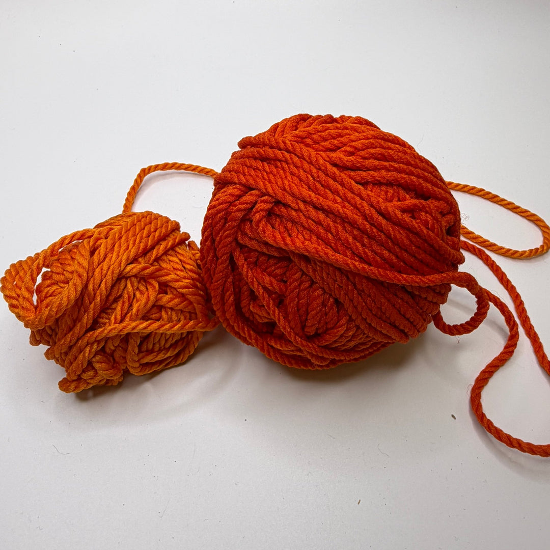 Yarn - Orange - 2 Pack - True Deadstock supplies Fabric by private - Sustainable Textile | FABCYCLE
