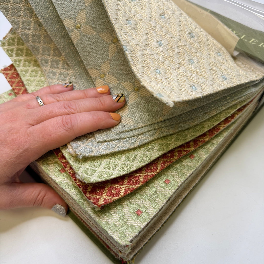 Yoga Studio - Home Décor Sample Books - Lg Rectangle - True Deadstock fabric Fabric by private - Sustainable Textile | FABCYCLE