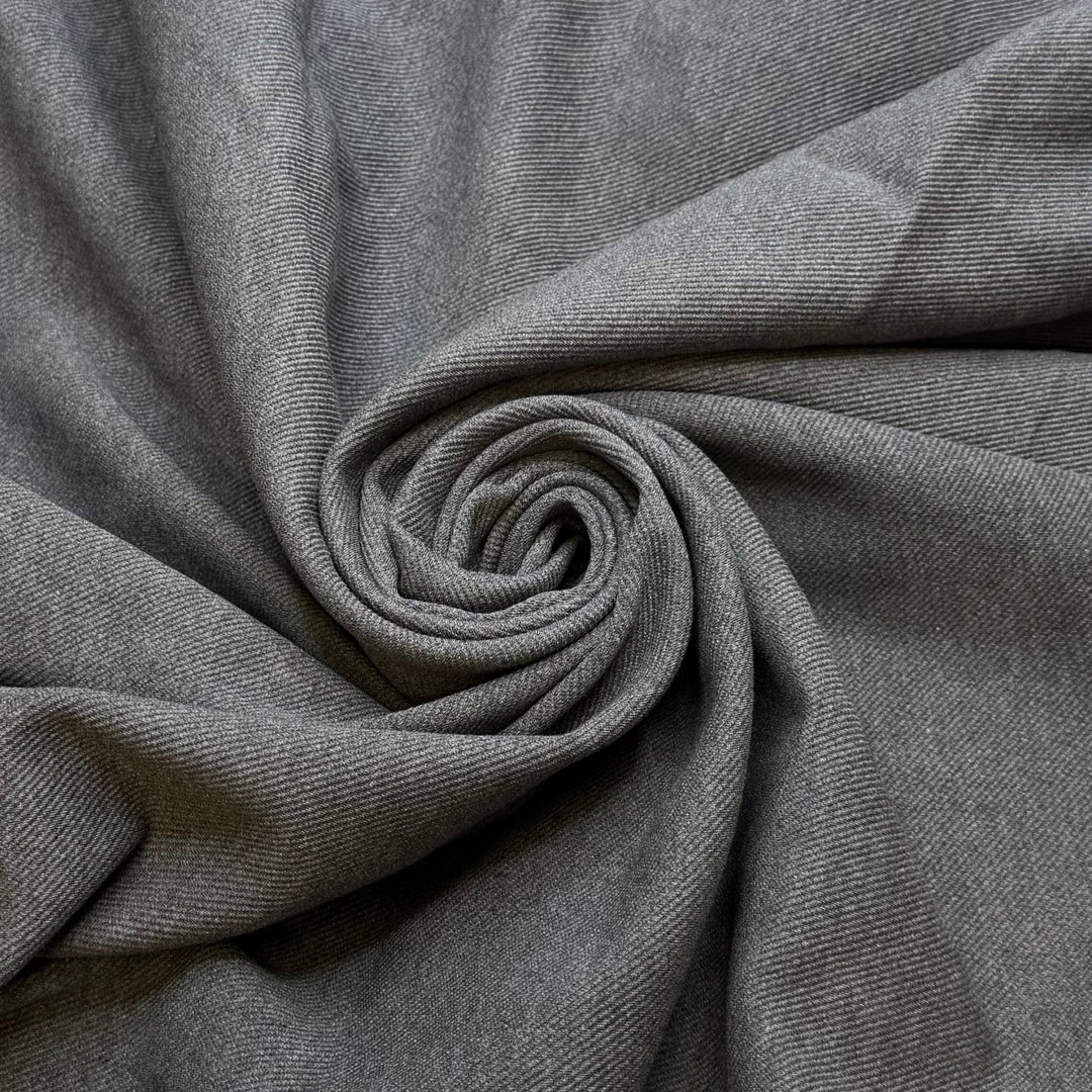 Zelten - Natural Blend Knit - Dark Grey - 2.2M Bundle - True Deadstock fabric Fabric by private - Sustainable Textile | FABCYCLE