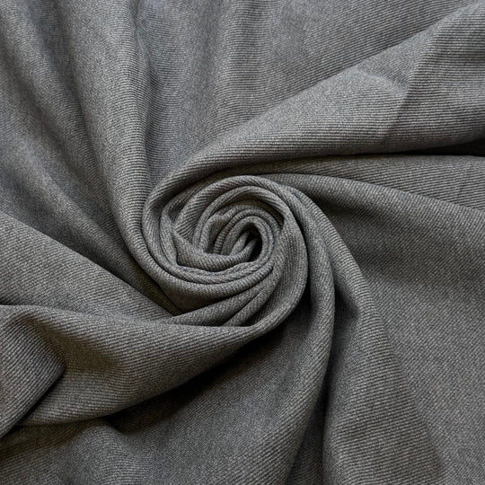 Zelten - Natural Blend Knit - Dark Grey - 2.2M Bundle - True Deadstock fabric Fabric by private - Sustainable Textile | FABCYCLE