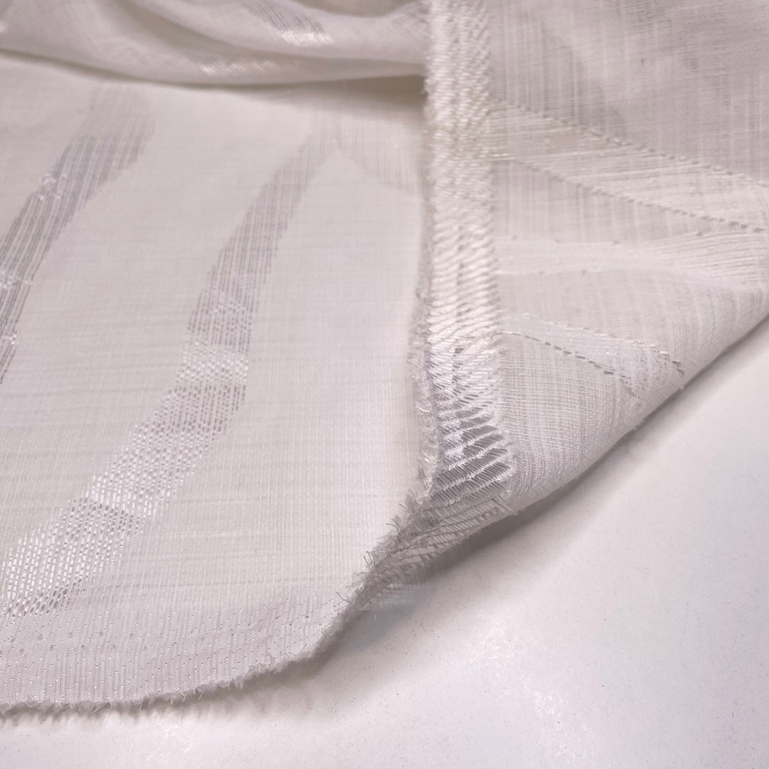 Where The Ski S Have Been - Poly Woven - White - 1/2 Meter (6686954258545)