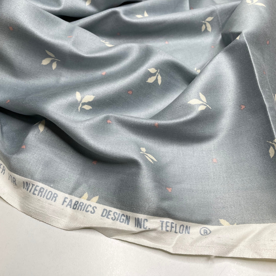 Alone But Not Lonely - Cotton Woven - Light Blue/White Floral - 2.15M Bundle (6688727990385)