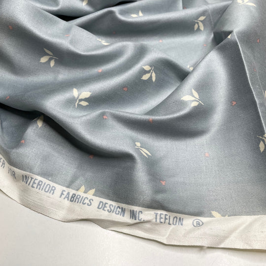 Alone But Not Lonely - Cotton Woven - Light Blue/White Floral - 2.15M Bundle (6688727990385)