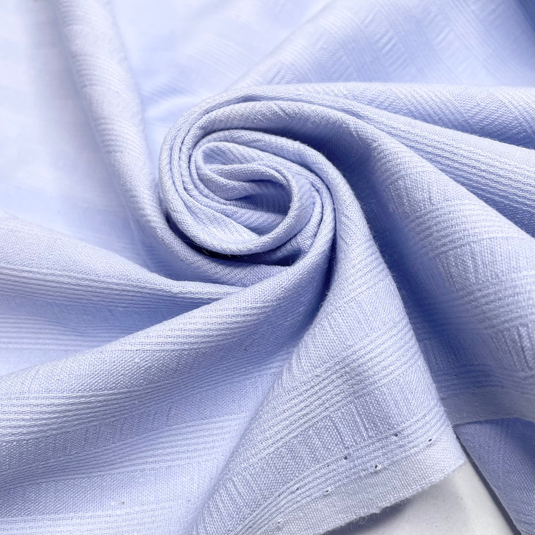 Power Of Invisibility - Poly/Cotton Woven - Light Blue Stripes - 2M Bundle (6693867815025)