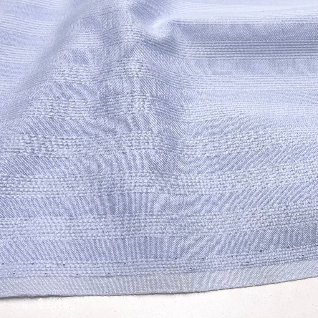 Power Of Invisibility - Poly/Cotton Woven - Light Blue Stripes - 2M Bundle (6693867815025)