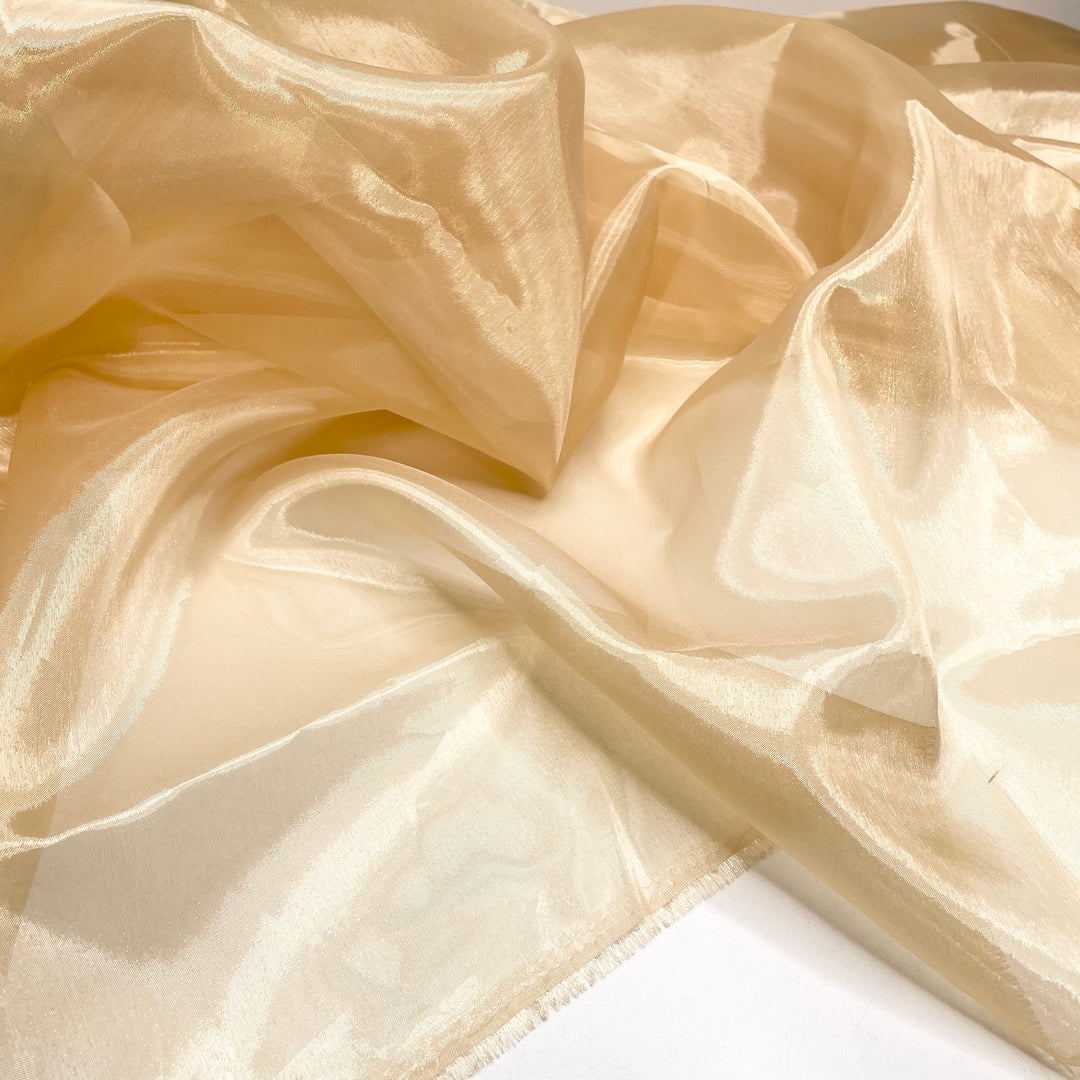 Count Your Lucky Stars - Organza Poly Woven - Gold - 1.5M Bundle (6695332184177)