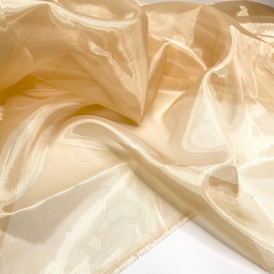 Count Your Lucky Stars - Organza Poly Woven - Gold - 1.5M Bundle (6695332184177)
