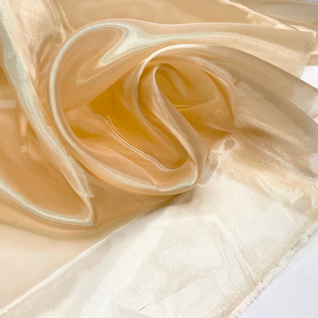 Count Your Lucky Stars - Organza Poly Woven - Gold - 1.5M Bundle (6695332184177)
