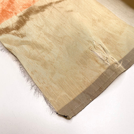 Diaspora Celebration - Taffeta Synthetic Woven - Gold/Orange Plaid - 2.2M Bundle (6695349485681)