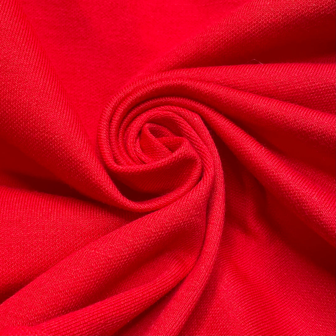 Jig Tempo - Tubular Jersey Cotton/Poly Knit - Red - 1/2 Meter (6695367344241)