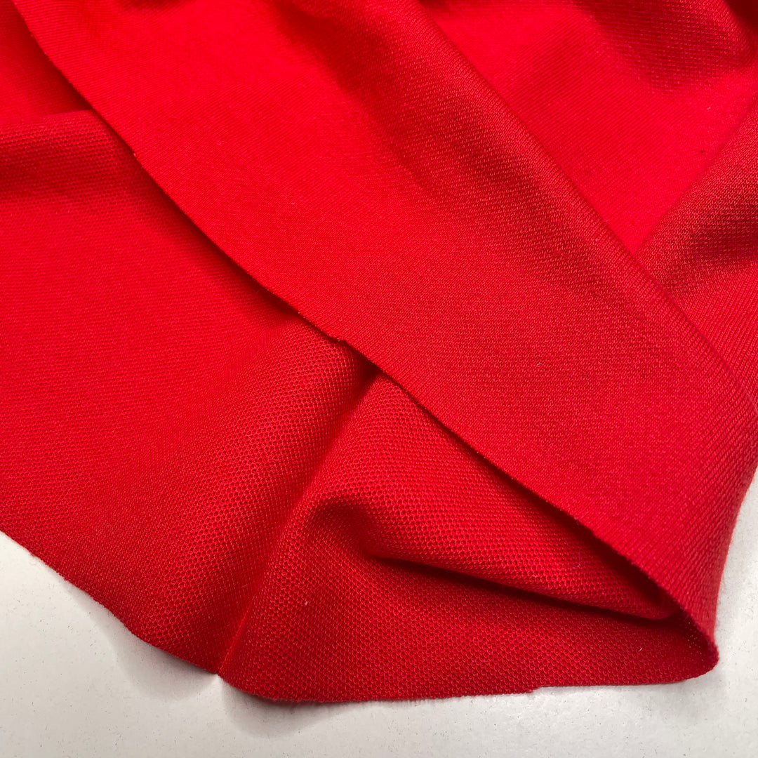 Jig Tempo - Tubular Jersey Cotton/Poly Knit - Red - 1/2 Meter (6695367344241)