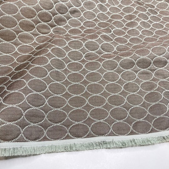 Alien Eggs - Cotton Blend Knit - Brown/Grey Geometric - Bundles (6699060559985)