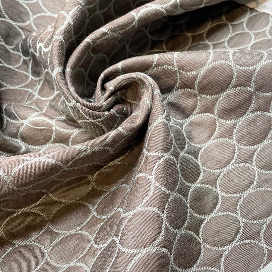 Alien Eggs - Cotton Blend Knit - Brown/Grey Geometric - Bundles (6699060559985)