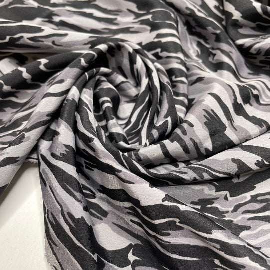 UB - Grayscale Color By Number - Poly Woven - Black/Grey Abstract - 2M Bundle (6706063310961)