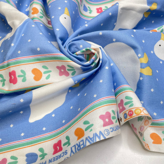Duck Duck Goose - Cotton Woven - Blue Multi Stripes - 1M Bundle (6716858531953)