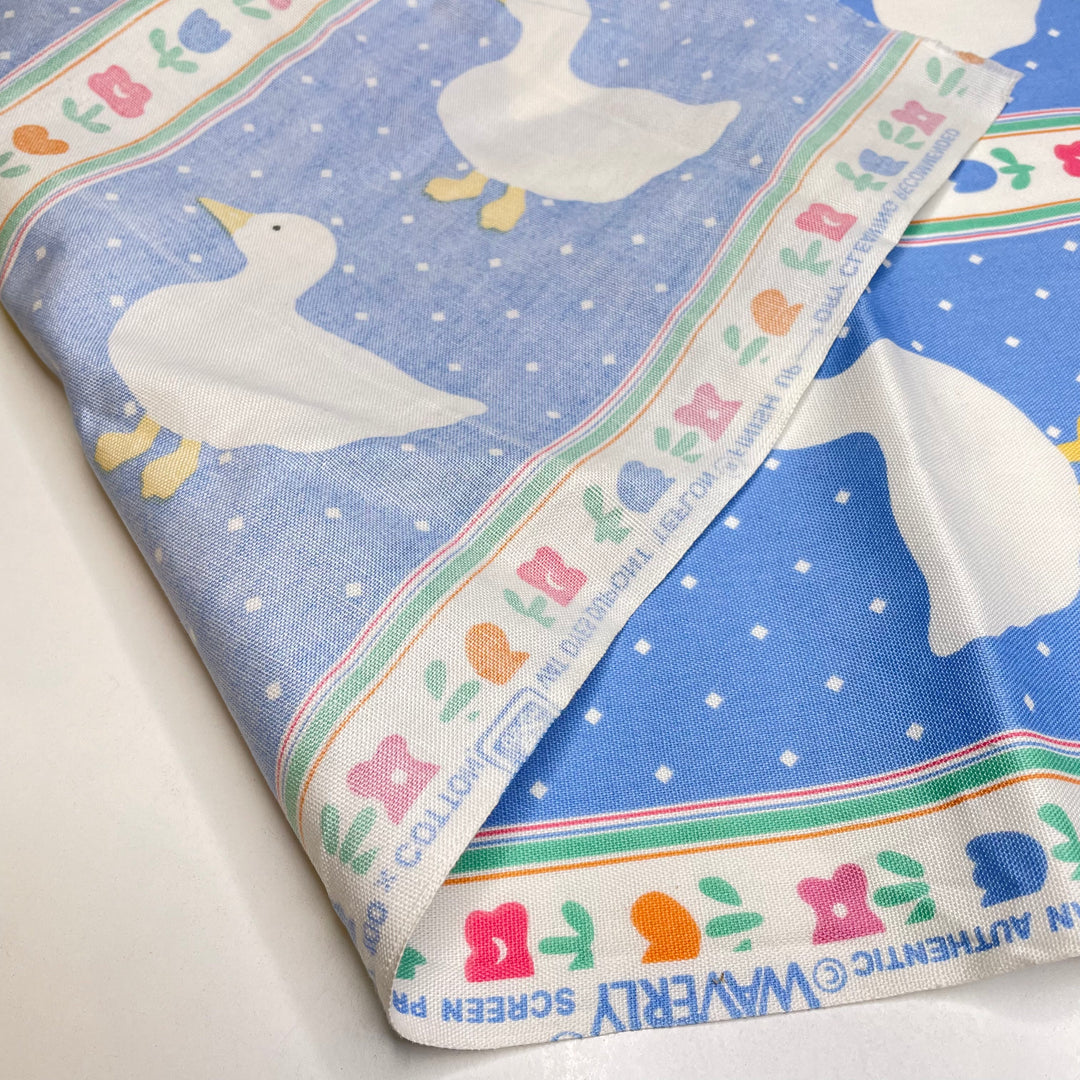 Duck Duck Goose - Cotton Woven - Blue Multi Stripes - 1M Bundle (6716858531953)