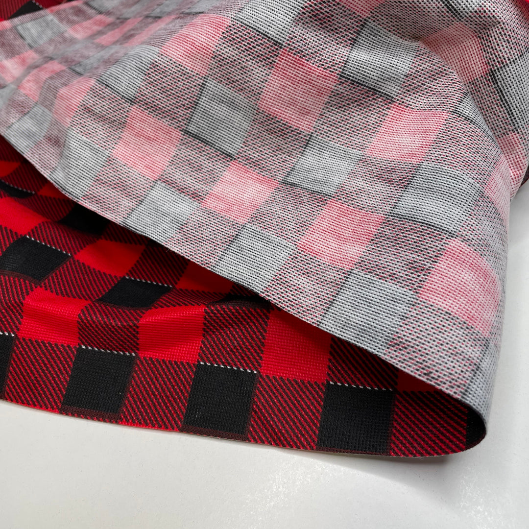Mama Bear - Acrylic Woven - Red/Black Plaid - 1.15M Bundle (6725458526321)