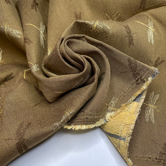 Dulce De Leche - Synthetic Woven - Brown Dragonflies - Bundles (6727585103985)