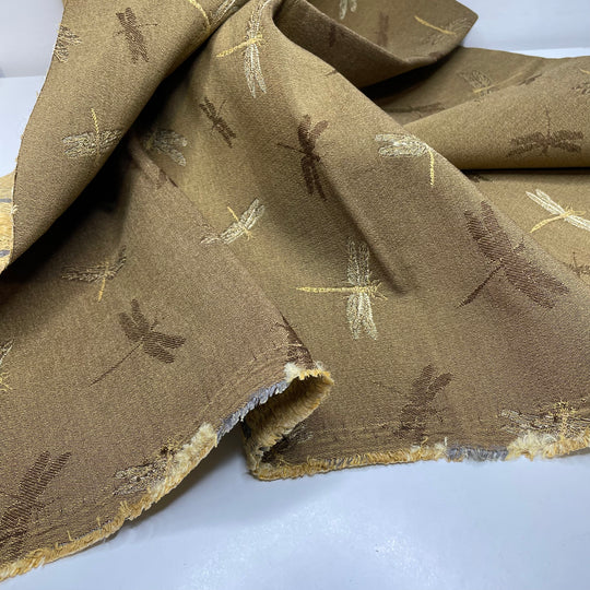 Dulce De Leche - Synthetic Woven - Brown Dragonflies - Bundles (6727585103985)